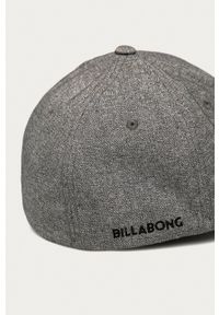 Billabong Czapka z daszkiem kolor szary melanżowa. Kolor: szary. Wzór: melanż #2