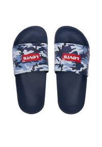 Levi's® Klapki Pool S VPOL0234S Granatowy. Kolor: niebieski. Materiał: syntetyk #3