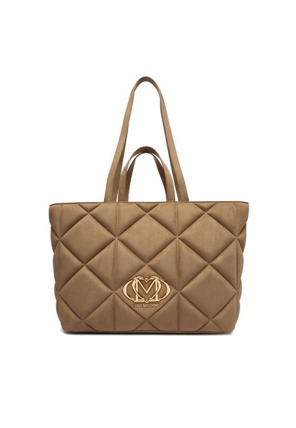 Love Moschino - LOVE MOSCHINO Torebka JC4397PP0NKE0105 Beżowy. Kolor: beżowy