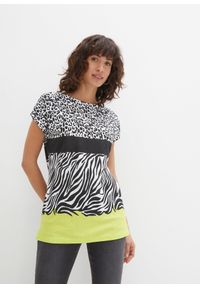 bonprix - Shirt z miękkiego materiału z wiskozą. Kolor: czarny. Materiał: materiał, wiskoza #1