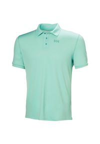 Polo Helly Hansen Lifa Active Solen. Typ kołnierza: polo. Kolor: niebieski. Sezon: lato