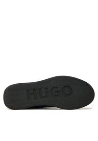 Hugo Sneakersy Riven Tenn 50524249 Granatowy. Kolor: niebieski. Materiał: materiał #3