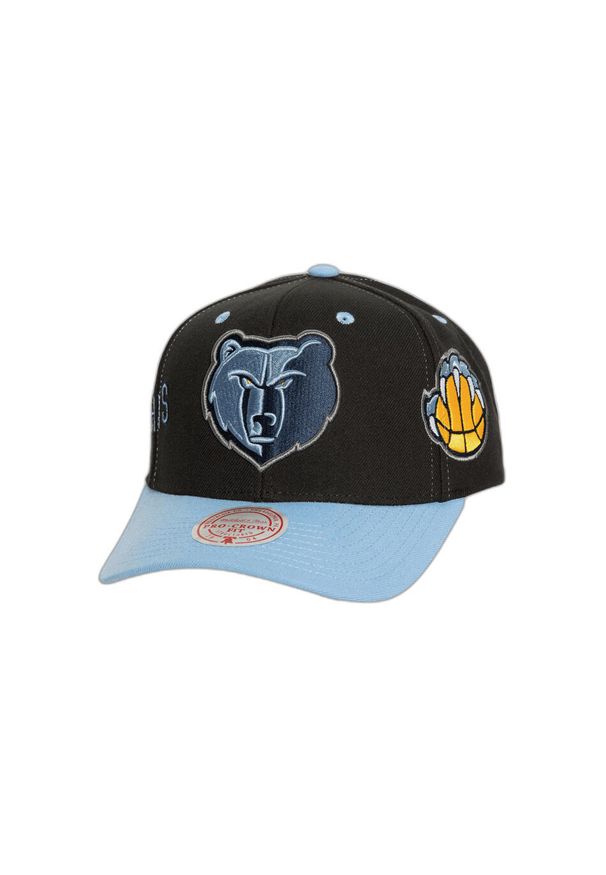 Czapka z daszkiem Mitchell & Ness Overbite Pro Memphis Grizzlies. Kolor: czarny. Styl: elegancki