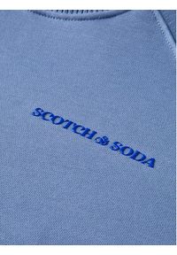Scotch & Soda Bluza Unisex 168486 Błękitny Comfortable Fit. Kolor: niebieski. Materiał: bawełna #5