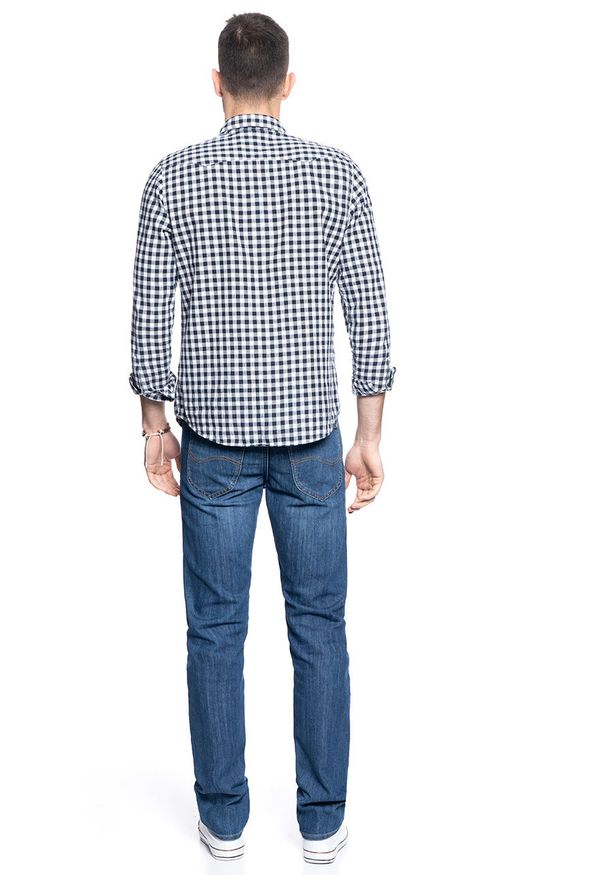 Lee - LEE SPODNIE MĘSKIE DAREN ZIP FLY TRUE BLUE L707ACHJ 112118047