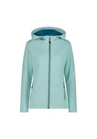 Bluza damska turystyczna CMP 31E1836. Kolor: niebieski. Materiał: polar. Sport: turystyka piesza #1