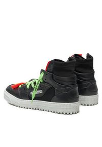 OFF-WHITE - Off-White Sneakersy OMIA065S22LEA0031010 Czarny. Kolor: czarny. Materiał: skóra