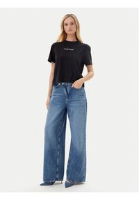 Guess Jeans T-Shirt W5RI4 2K8HM0 Czarny Regular Fit. Kolor: czarny. Materiał: bawełna #3