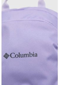 columbia - Columbia plecak kolor fioletowy duży gładki. Kolor: fioletowy. Wzór: gładki #4