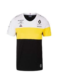 ZSPORT - Koszulka dziecięca Renault Jr F1 Team biało-żółto-czarna 116. Kolor: czarny, biały, wielokolorowy #1