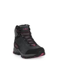 Buty trekkingowe damskie CMP F680 Melnick Mid Trekking. Wysokość cholewki: za kostkę. Zapięcie: sznurówki. Kolor: wielokolorowy. Materiał: zamsz, materiał. Szerokość cholewki: normalna