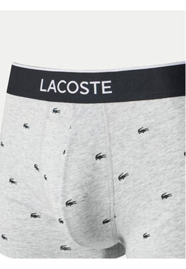 Lacoste Komplet 3 par bokserek 5H1299 Kolorowy. Materiał: bawełna. Wzór: kolorowy