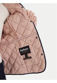 Barbour Kurtka przejściowa Deveron Quilted LQU1012NY71 Granatowy Regular Fit. Kolor: niebieski. Materiał: syntetyk #6