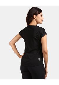 Koszulka damska bawełniana Kilpi ROANE-W. Kolor: czarny. Materiał: bawełna #2
