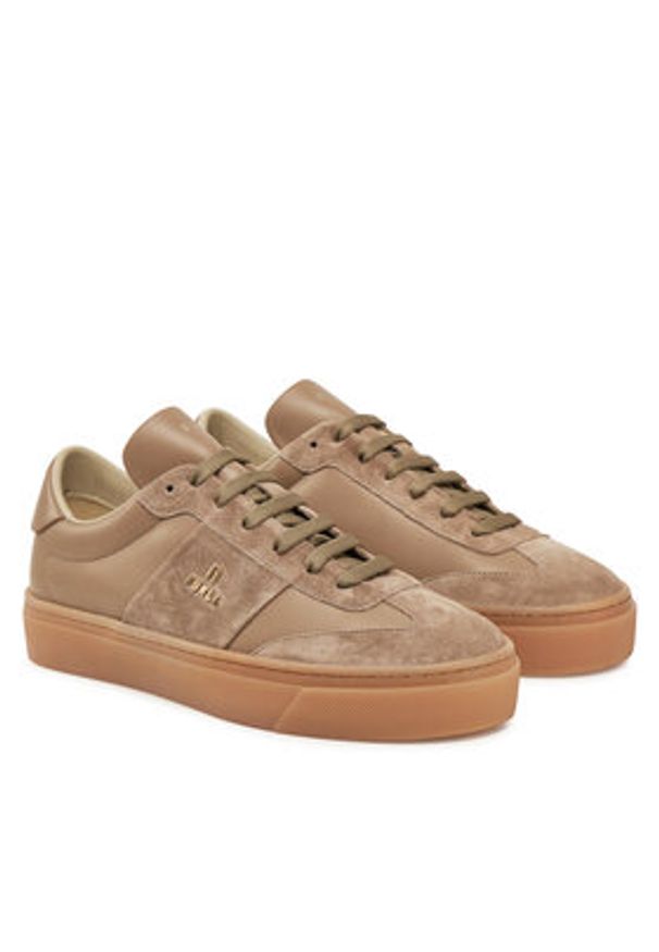 Furla Sneakersy Enjoy Lace-Up Sneaker YI79ENJ BX3712 1257S Szary. Kolor: szary. Materiał: skóra