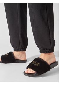 Versace Jeans Couture Klapki 75VA3SQ4 Czarny. Kolor: czarny. Materiał: materiał