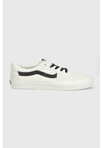 Vans tenisówki SK8-Low męskie kolor biały VN0A5KXDBMA1. Nosek buta: okrągły. Zapięcie: sznurówki. Kolor: biały. Materiał: guma #1