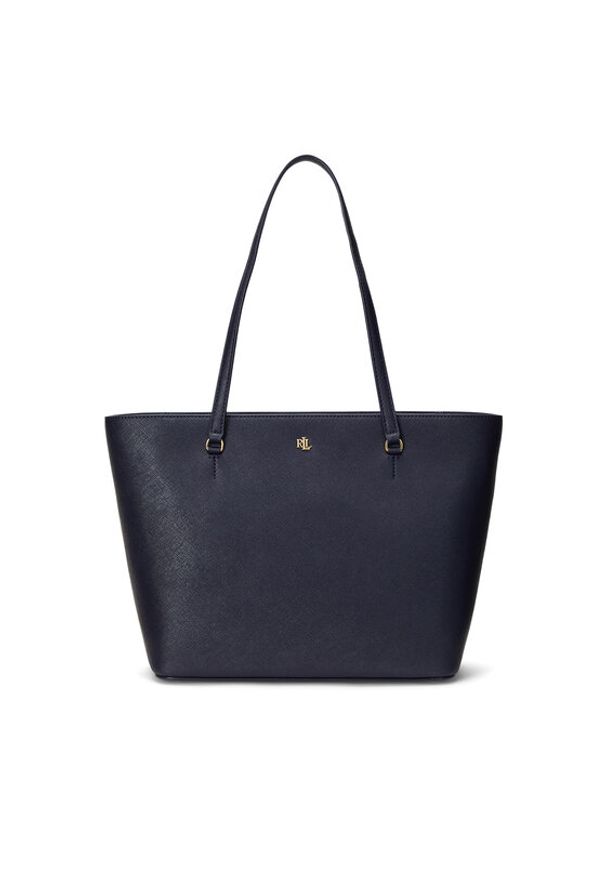 Lauren Ralph Lauren - LAUREN RALPH LAUREN Torebka 431924351007 Granatowy. Kolor: niebieski. Materiał: skórzane