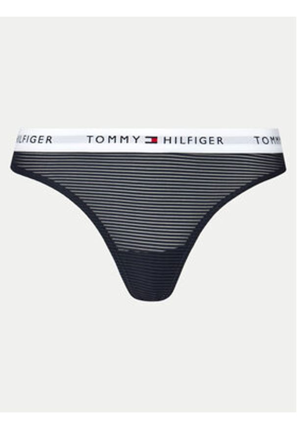TOMMY HILFIGER - Tommy Hilfiger Komplet 3 par stringów UW0UW05532 Kolorowy. Materiał: syntetyk. Wzór: kolorowy