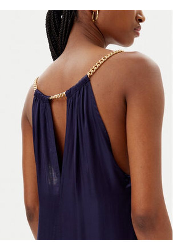 Gaudi Sukienka wieczorowa 511FD15030 Niebieski Regular Fit. Kolor: niebieski. Materiał: wiskoza. Styl: wizytowy