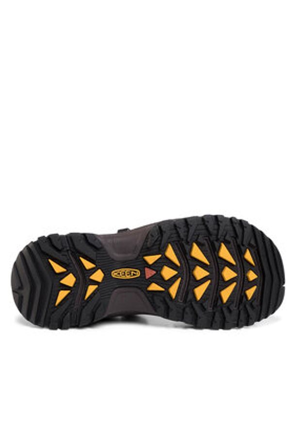 keen - Keen Sandały Targhee III Open Toe Sandal 1022423 Brązowy. Nosek buta: otwarty. Kolor: brązowy. Materiał: nubuk, skóra