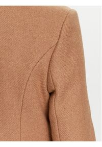 Rinascimento Płaszcz wełniany CFC0114942003 Brązowy Regular Fit. Kolor: brązowy. Materiał: wełna, syntetyk #6