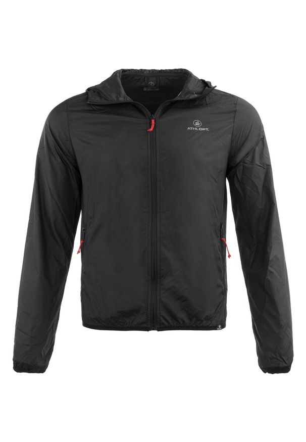ZFOAM - Kurtka męska Athl.dpt Spert 7 – czarna, S. Kolor: czarny. Sezon: jesień, wiosna. Sport: turystyka piesza