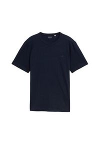Tom Tailor T-Shirt 1045627 Granatowy Regular Fit. Kolor: niebieski. Materiał: bawełna