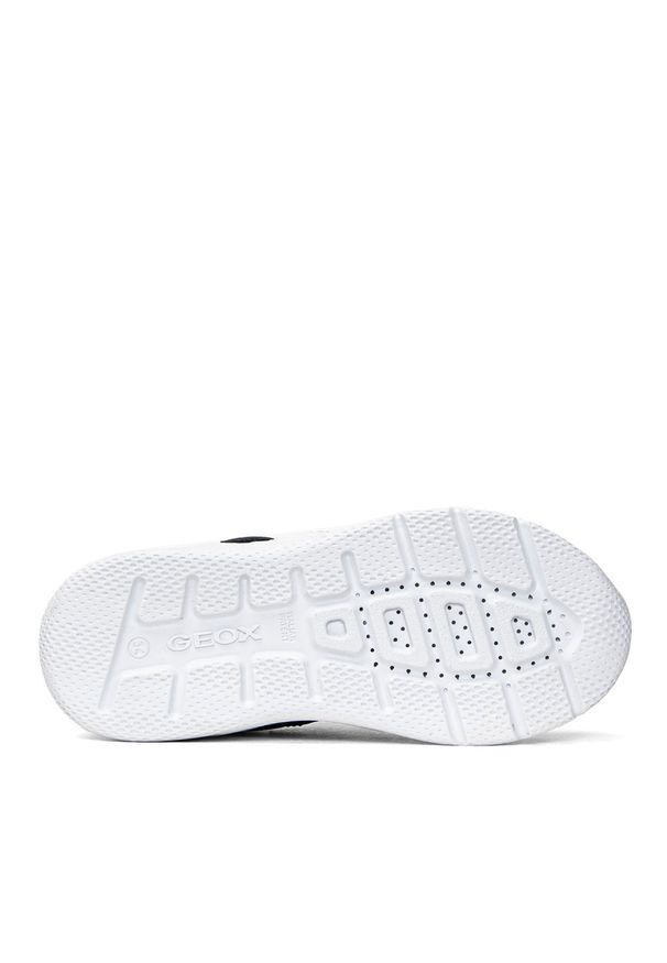 Geox - Sneakersy dziecięce granatowe GEOX J Sprintye. Kolor: niebieski. Materiał: materiał. Sport: bieganie