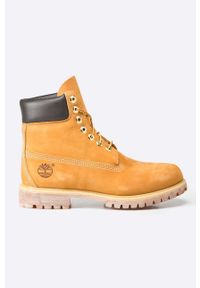 Timberland Obuwie zimowe 6" Premium Boot TB0100617131 10061-Wheat. Nosek buta: okrągły. Kolor: brązowy. Materiał: skóra, guma. Szerokość cholewki: normalna. Technologia: Primaloft. Sezon: zima #1