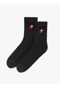 Ryłko - Świąteczne skarpety unisex. Kolor: czarny. Materiał: poliamid, elastan, bawełna