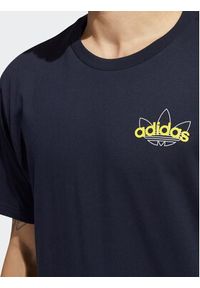 Adidas - adidas T-Shirt Athletic Club HI2972 Granatowy Regular Fit. Kolor: niebieski. Materiał: bawełna #6