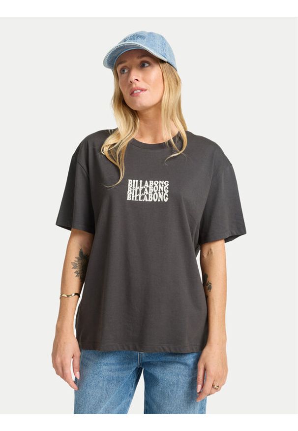 Billabong T-Shirt In The Beyond EBJZT00469 Szary Regular Fit. Kolor: szary. Materiał: bawełna