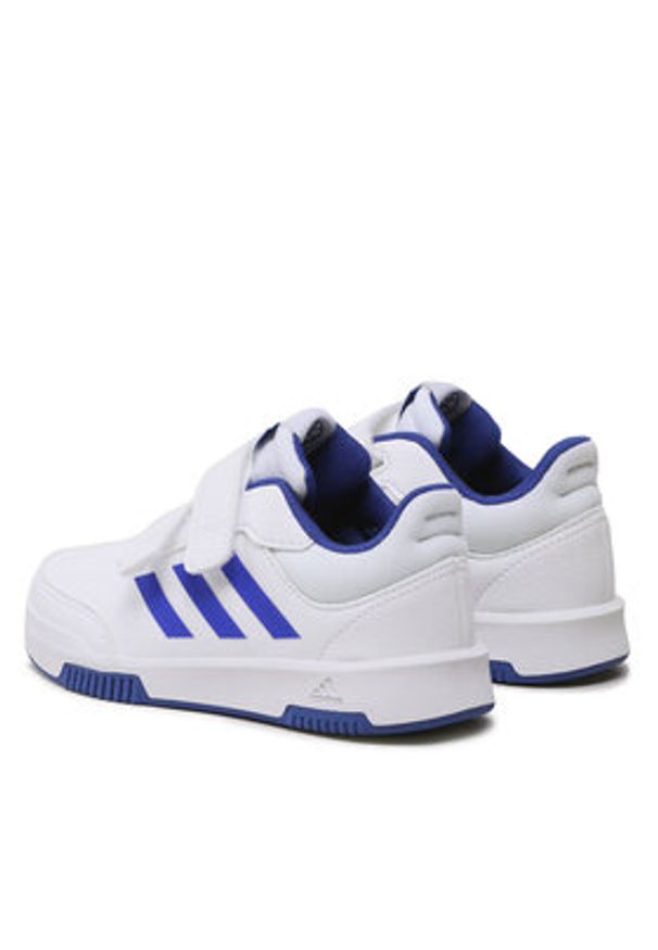 Adidas - adidas Sneakersy Tensaur Sport Training Hook and Loop Shoes H06307 Biały. Kolor: biały. Materiał: syntetyk