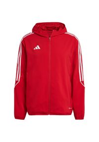 Adidas - Kurtka piłkarska męska adidas Tiro 23 League Windbreaker. Kolor: czerwony. Sport: piłka nożna #1