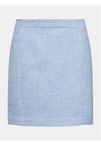 Moss Copenhagen Spódnica mini Mschabriella 18033 Niebieski Classic Fit. Kolor: niebieski. Materiał: syntetyk