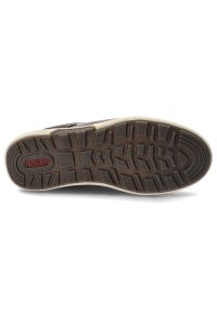Brązowe Półbuty Rieker Męskie Eleganckie Buty. Okazja: na co dzień, do pracy. Zapięcie: sznurówki. Kolor: brązowy. Materiał: skóra. Styl: elegancki #6