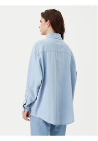 Calvin Klein Jeans Koszula jeansowa J20J225010 Błękitny Oversize. Kolor: niebieski. Materiał: bawełna #3