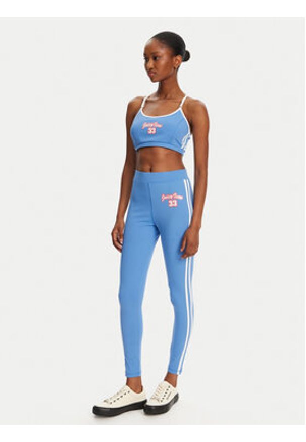 Juicy Couture Biustonosz top JCSNS125404 Niebieski. Kolor: niebieski. Materiał: bawełna