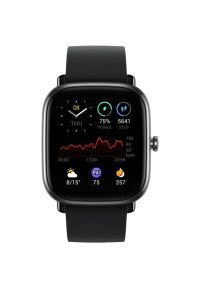 Smartwatch AMAZFIT GTS 2 Mini Czarny. Rodzaj zegarka: smartwatch. Kolor: czarny. Materiał: skóra #2