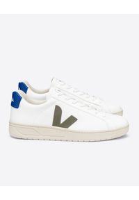 Veja - VEJA - Sneakersy Urca Kaki Indigo. Kolor: biały. Materiał: poliester, bawełna, guma, materiał. Szerokość cholewki: normalna #3