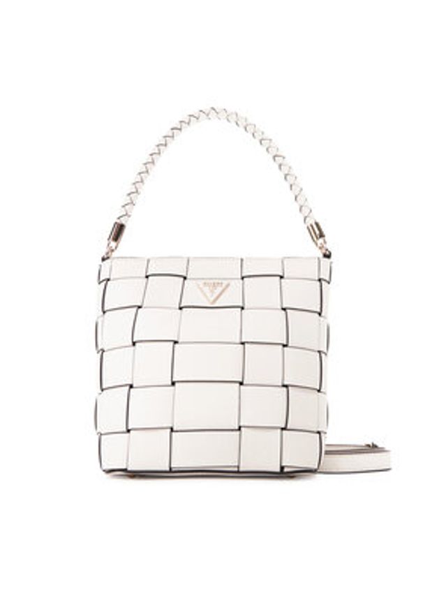 Guess Torebka Maylee HWWG96 61030 Biały. Kolor: biały. Materiał: skórzane