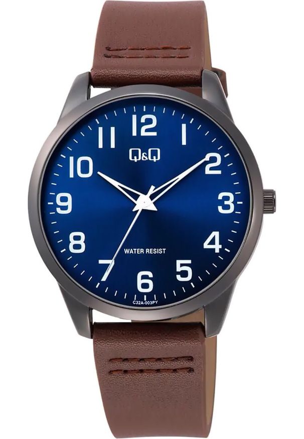 Zegarek QQ Zegarek męski QQ C32A-003P brązowy. Kolor: brązowy