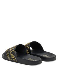 Versace Jeans Couture Klapki 79VA3SQ1 Czarny. Kolor: czarny