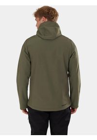 FUNDANGO - Kurtka Softshell Męska Fundango Fairbanks. Kolor: zielony. Materiał: softshell. Sport: turystyka piesza