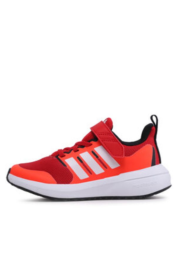 Adidas - adidas Sneakersy Fortarun 2.0 Cloudfoam Sport Running Elastic Lace Top Strap Shoes HP5445 Czerwony. Kolor: czerwony. Materiał: materiał. Model: Adidas Cloudfoam. Sport: bieganie