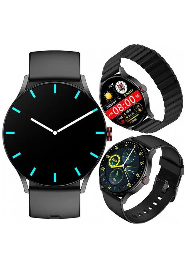 Imilab - imilab Smartwatch Imiki TG1 Black System Android iOS dotyk Amoled. Rodzaj zegarka: smartwatch