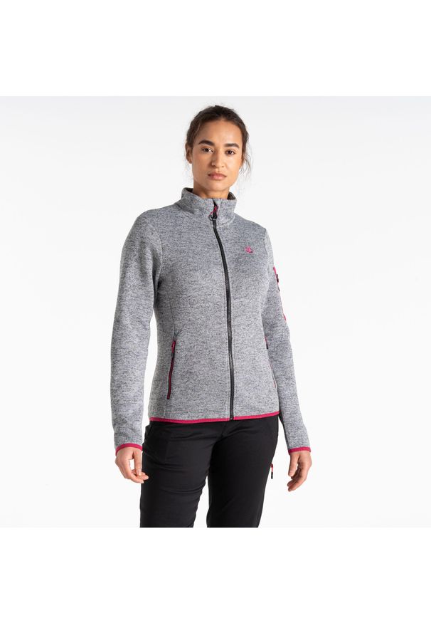 DARE 2B - Torrek Damski polar termiczny na wędrówki z serii Mountain. Kolor: szary. Materiał: polar. Sport: turystyka piesza