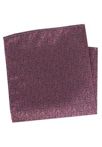 Poszetka Męska, Elegancka - Alties - Odcienie Metalicznego Różu. Kolor: różowy. Materiał: poliester