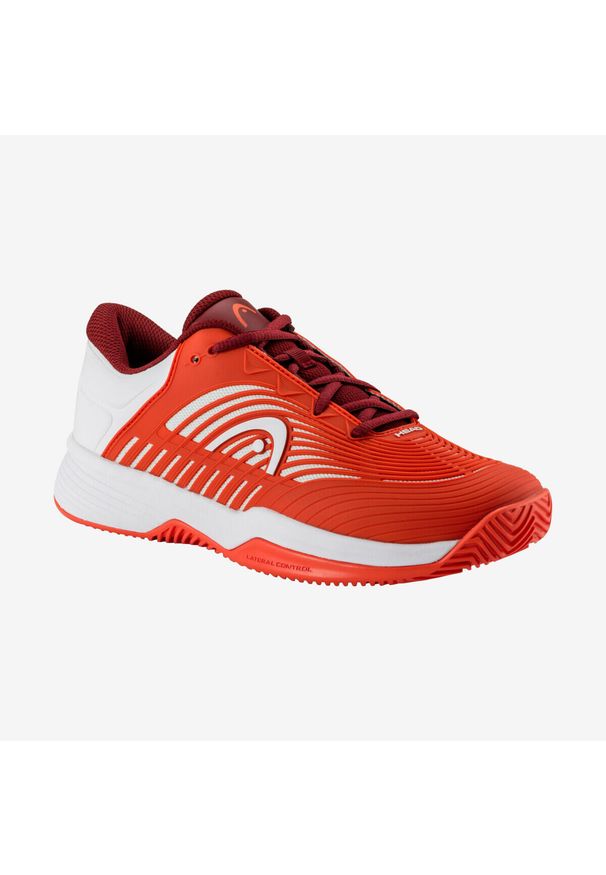 Buty tenisowe dziecięce Head Revolt Pro 4,5 Clay. Kolor: czerwony, pomarańczowy, biały, wielokolorowy. Sport: tenis